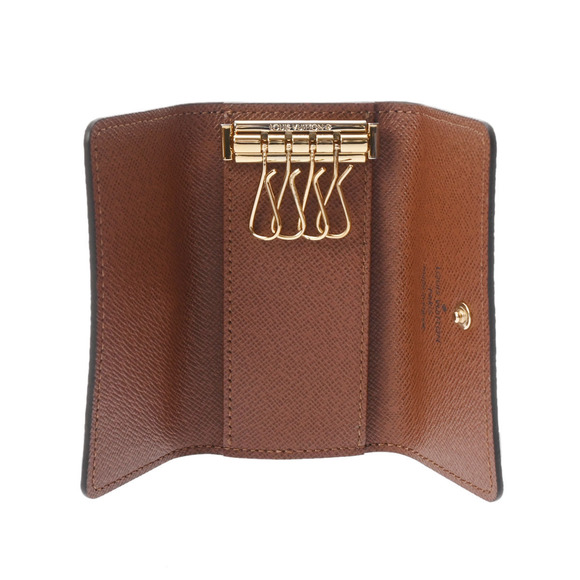 Louis Vuitton Monogram case Multicle Brown Canvas Key - Picture 9 of 12